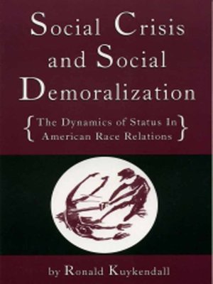 cover image of Social Crisis and Social Demoralization
